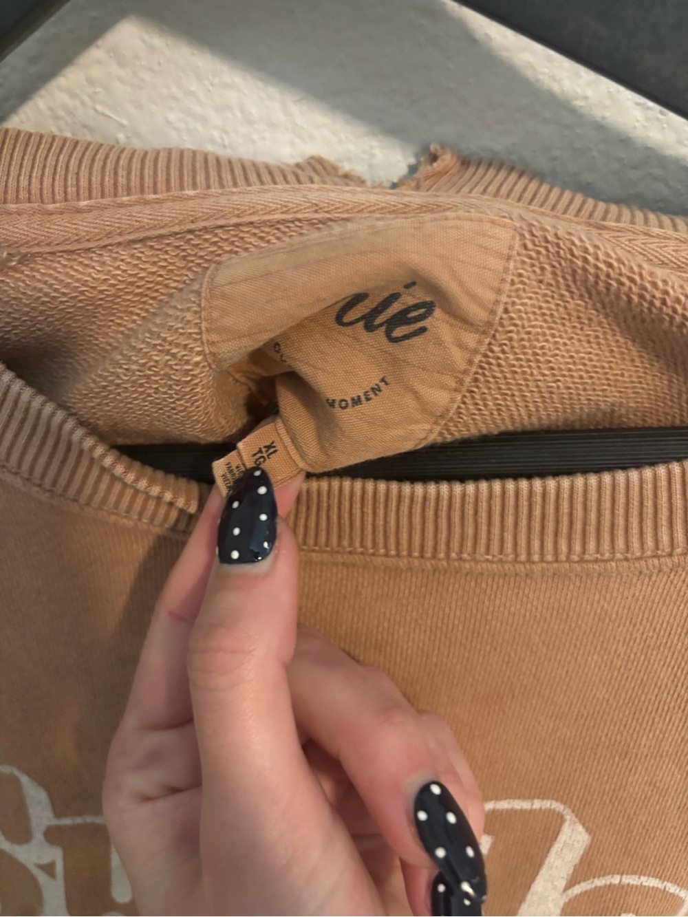 Aerie Chill Crew Sweatshirt Sunday Scaries - Picture 4 of 5